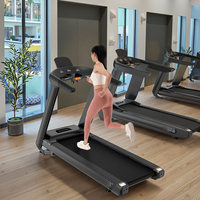 YUNPAO 2025 Lampe portable pour moteur DC 3.5HP, équipement de gym à domicile silencieux à inclinaison réglable avec écran LCD