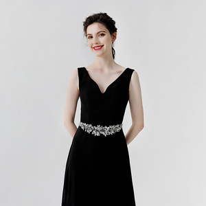 <span class=keywords><strong>Ceinture</strong></span> de <span class=keywords><strong>mariée</strong></span> en cristal autrichien de luxe faite à la main pour robe, accessoires de bijoux - Product Image 4