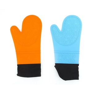 Gants de cuisine isolés personnalisés en coton résistant à la chaleur, antidérapants, en silicone pour four - Product Image 6