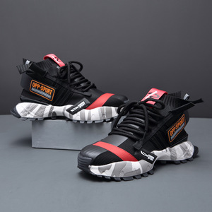 Zapatos de diseñador personalizados con logotipo, calcetines para hombre, zapatos deportivos de verano, zapatos de moda, zapatos de malla transpirable para hombre, zapatos gruesos para hombre - Product Image 3