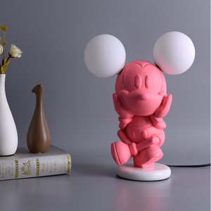 Đèn Bàn Chuột <span class=keywords><strong>Mickey</strong></span> Hoạt Hình Sáng Tạo Kiểu Bắc Âu Mới 2021 Cho Phòng Trẻ Em - Product Image 4
