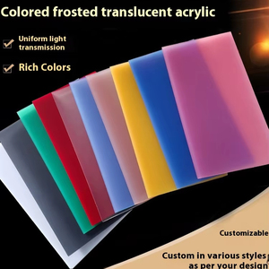 Plaque acrylique givrée personnalisée mate pour plexiglas imprimé UV diffuseur d'abat-jour LED transparent avec service de traitement de découpe - Product Image 5