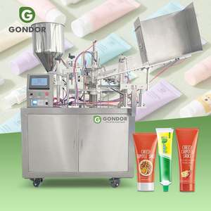 Small Mini Toothpaste Plastic Lotion Paste Vertical Body Cream Cosmetic Grease Tube Fill Seal Machine - Product Image 1