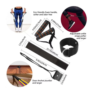 Bandas de resistencia ajustables de látex natural de 150 libras <span class=keywords><strong>con</strong></span> logotipo personalizado, juego de bandas de resistencia para pesas de fitness, ejercicio <span class=keywords><strong>en</strong></span> <span class=keywords><strong>casa</strong></span> - Product Image 5