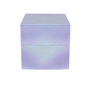 Boîte <span class=keywords><strong>d</strong></span>'échantillons de parfum holographique haut de gamme avec couvercle rabattable, en matériaux recyclés et revêtement UV, pour flacons de parfum et sérums cosmétiques - Product Image 5