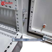 Armoire électrique multi-portes en acier EControl, avec étagères, ventilée, indice de protection IP65, revêtement en poudre (personnalisation complète en usine)