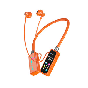 Auriculares inalámbricos deportivos con pantalla digital a color, de cuello, con batería de ultra larga duración. - Product Image 2