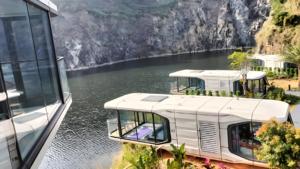 Villa de vacances panoramique de luxe, hôtel-navire spatial, gîte pour zone touristique, maisons conteneurs de camping, Park Conta, style influenceur - Product Image 6