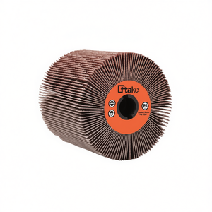 Ttake Corundum Abrasive Cloth Flap <b>Wheel</b> 100x100 Mm With Hole For <b>Grinding</b> - Product Image 2