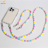 Bracelet DIY suspendu Macaron coloré, nouveauté 2026, pour iPhone 12/13/14/15/16/17, longueur 32 cm, tendance