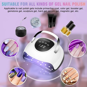 Lampe à ongles professionnelle Sun X9 MAX 57 UV LED avec 4 minuteurs, capteur automatique, 12W, équipement en plastique pour vernis gel - Product Image 6