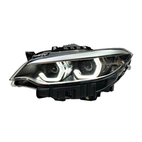 Lampu Depan LED Dua Warna JY untuk Seri 2 F22 F23 14-20 Model Spoon DRL Proyektor Headlamp Plug & Play Retrofit Stok Lokal