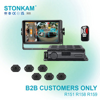 Système de caméra panoramique à 360 degrés STONKAM, enregistreur vidéo HD 1080P, vue aérienne, DVR pour camion commercial