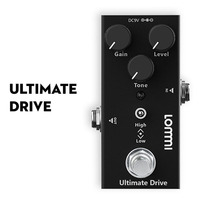 Mini-pédale pour effets de guitare électrique, effet de distorsion