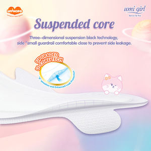 <span class=keywords><strong>Toallas</strong></span> <span class=keywords><strong>Sanitarias</strong></span> Ultrafinas de Algodón Transpirable para Higiene Femenina, con Alas, Flujo Abundante, Protección Contra Fugas, Venta al Por Mayor - Product Image 4