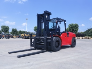 Nhà Máy Giá 12ton Công suất nâng chiều cao 3-6m đối trọng xe nâng xe nâng DIESEL để bán - Product Image 6