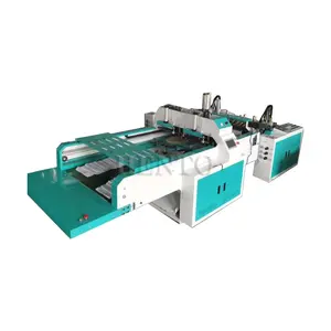 Simple Operation Automatic Plastic Bag Making Machine / Plastic Bag Machine Maker / Plastic Garbage Bag Forming Machine