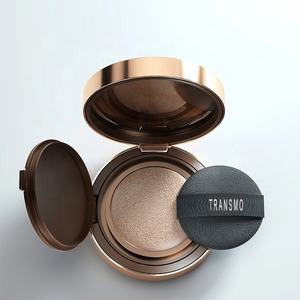 Luxury Empty <b>Foundation</b> case <b>Cushion</b> Container Double-layer Pressed Powder Compact case - Product Image 3