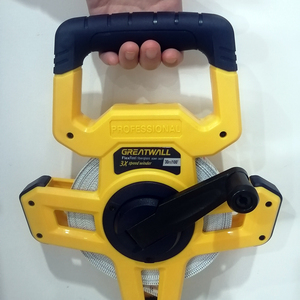 30m/50m/100m dài sợi đo băng nhiệm vụ nặng nề abs + cao su 3x nhanh tua lại băng sợi thủy tinh đo băng - Product Image 3