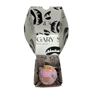 Nouveau design personnalisé, boîte d'emballage individuelle pour petit gâteau, boîte cadeau rouge de luxe pour gâteau, biscuit