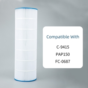 Piscine gonflable et spa Hee Yoo HYPAP-150 en PP pour installation au sol, filtre domestique facile à installer, bleu/blanc, pour garder l'eau propre - Product Image 3