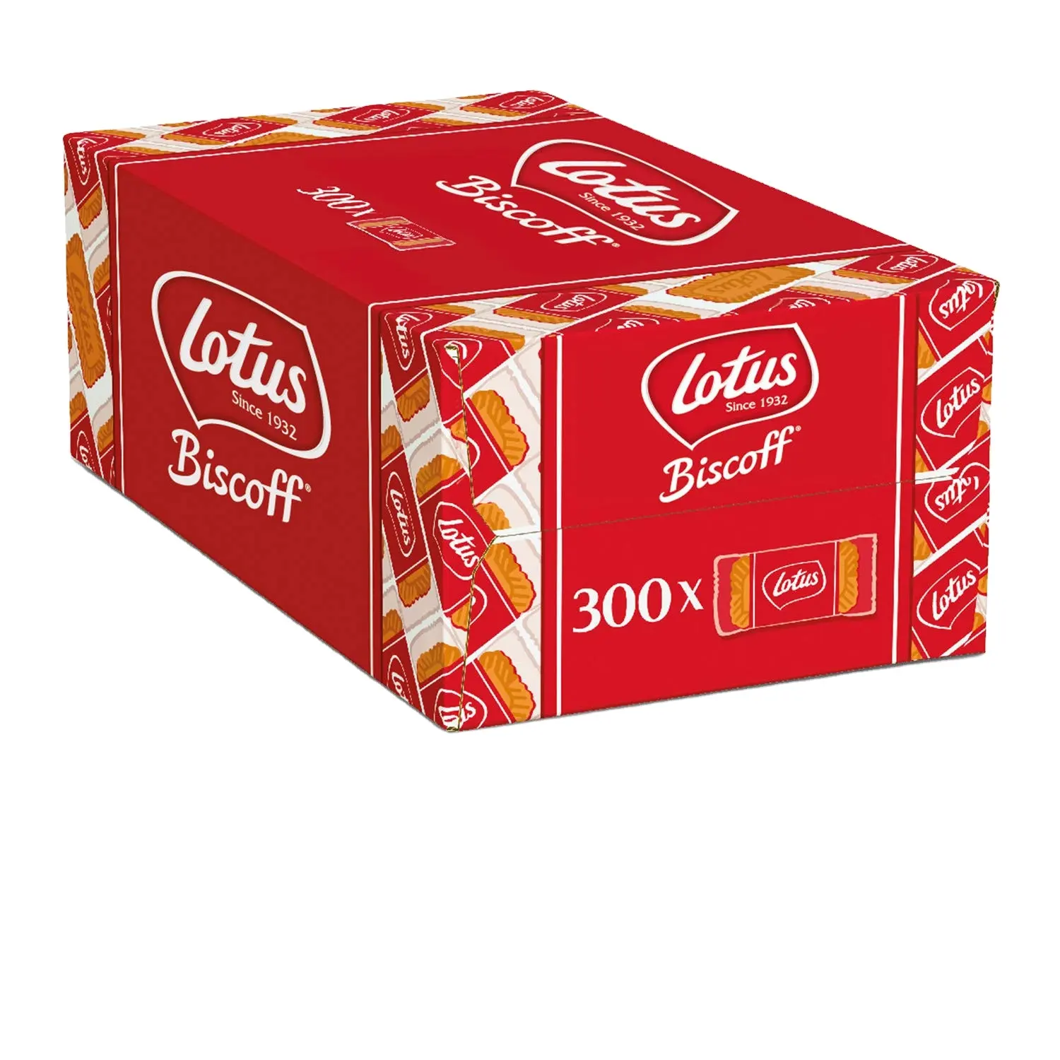 Lotus Biscoff - European Biscuit Cookies 100 count box
