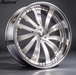 Rueda Auron de Aleación de Aluminio Pulido 5.5x17 Multirradio de Dos Piezas Fundida para Mejora de Vehículos de Pasajeros - Product Image 3