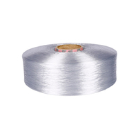 Hilo elástico reciclado 100% poliéster 20D FDY para coser y overlock hilo de filamento de precio barato