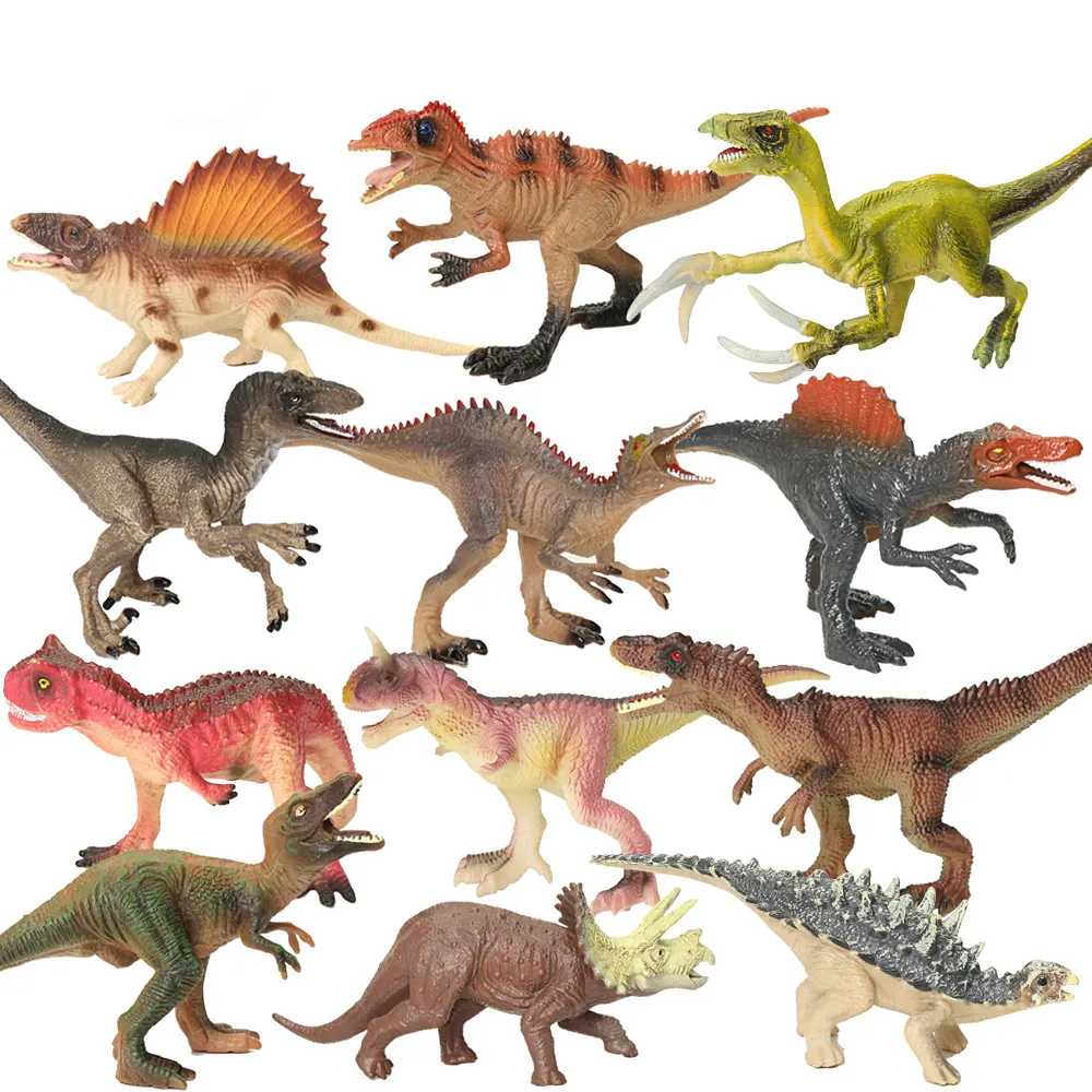 Hot Selling pvc Dinosaur Toys plastic animal figure for kids