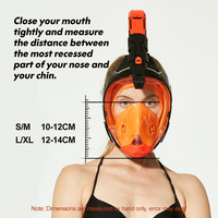 Masque de Snorkel Complet Prescription Anti Brouillard Avec Gopro Mount Dry Silicone pour Adultes Jeunes Ensemble de Plongée de Haute Qualité