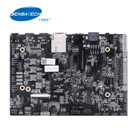 Carte industrielle embarquée SI-3288-I Arm Cortex-A17 RK3288 avec processeur quadricœur pour affichage numérique, Android et Linux