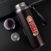 Bouteille isotherme sous vide portable de style américain en acier inoxydable de haute qualité 1000 ml, maintien thermique 12-24 heures – Meilleure vente