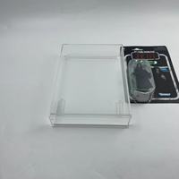 Boîte de présentation en acrylique intégrée haute transparence de taille personnalisable, support de coque de carte d'anime protecteur, respectueux de l'environnement