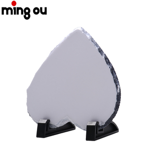 Cadre <span class=keywords><strong>photo</strong></span> sublimation en forme de cœur, cadre de <span class=keywords><strong>pierre</strong></span> vierge, pour bricolage - Product Image 2