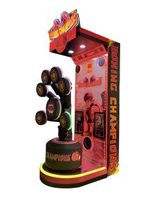 Máquina de Boxeo Arcade Simulador de Golpes para Centro Comercial, Operada con Monedas, Medición de Fuerza de Golpe - Product Image 3