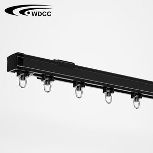 Riel de cortina moderno Foshan Ripple Fold S Fold Wave para cortinas y guías de cortinas - Product Image 3