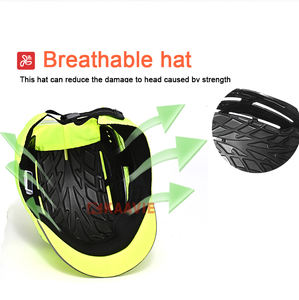 الجملة CE EN812 خوذة أمان إدراج قصيرة حافة عثرة كاب رئيس الثابت واقية قبعة مخصص ضوء الوزن البيسبول عثرة قبعات - Product Image 5