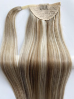 Extensions de cheveux naturels bruns et gris, 100 % cuticules alignées, cheveux vierges Remy chinois, queue de cheval à clipser, vente en gros, 2026