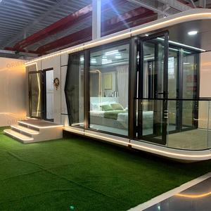 Capsula <span class=keywords><strong>spaziale</strong></span> case di Hotel prefabbricate altre case prefabbricate contenitore moderno cielo stellato capsula House - Product Image 2