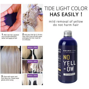 <span class=keywords><strong>Shampoo</strong></span> Professionale Viola 300ml per Capelli Biondi e Decolorati, Protegge e Ripara, Elimina i Toni Gialli - Product Image 4