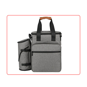 Small <b>Dog</b> Sport Supplies Kit Nylon Pet Tote Accessories Travel Bag with Zipper Closure Dry Food Storage Backpack - Product Image 2