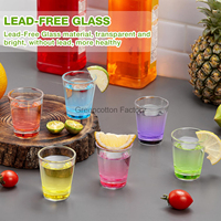 Verre à shot personnalisé avec logo, couleur néon, pour bar, restaurant, fête à domicile, verre à shot multicolore pour whisky