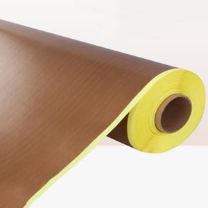 Brun petit rouleau Jumbo ruban résistant aux hautes températures anti-adhésif isolation thermique PTFE ruban adhésif pour Machine à sceller - Product Image 5