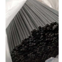 Bâtons diffuseurs de parfum en rotin naturel, bâtonnets diffuseurs en fibre de rotin, couleur personnalisée, bâtonnets de diffusion de parfum noirs