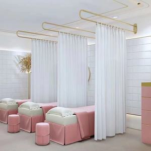 Cortina de Separación para Salón de Belleza, Cortina de Soporte Largo en Forma de U, Cortina Opaca para Camilla de Belleza - Product Image 5