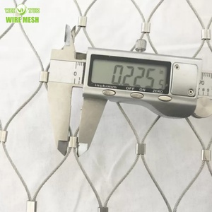 Câble métallique en acier inoxydable flexible et haute résistance Construction Escalade Enceinte tissée Clôture de zoo Filet de sécurité Maille de câble - Product Image 3