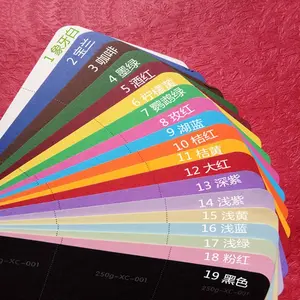 Hot Sale 787*1092mm 180gsm Big Sheet Bristol Color Copy Paper Colored Cardstock