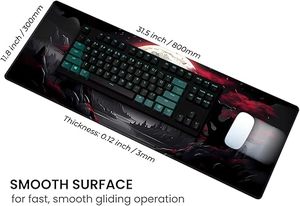 Desktop Muismat Sterrenhemel Maan Muismat Grote <span class=keywords><strong>Computer</strong></span> Kantoor Spel Tafelmatten Xxl Rubber Antislip Gaming Deskpad - Product Image 3