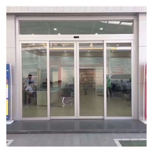 Moderno servizio classico uso commerciale porta in vetro porta scorrevole automatico operatore Slider - Product Image 2