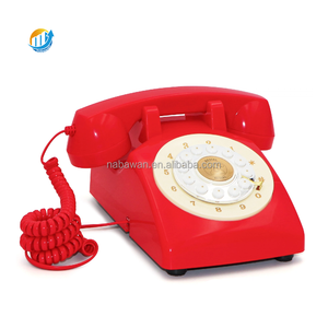 Téléphone fixe antique de style ancien, téléphone filaire vintage européen, choix privilégiés pour la maison, le bureau ou l'hôtel - Product Image 5